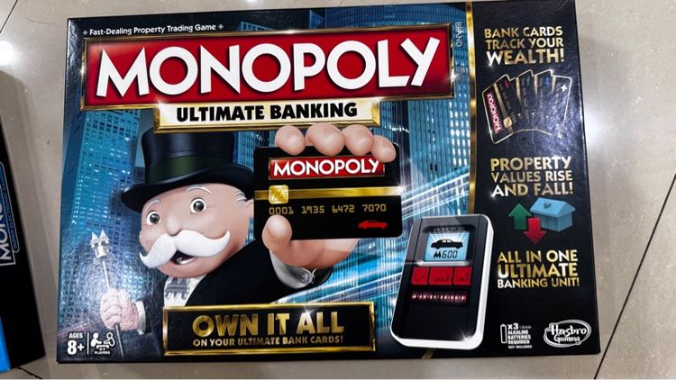 บอร์ดเกมส์ Monopoly Ultimate Banking  และ Monopoly Super Electronic Banking  รูปที่ 3