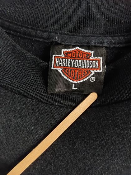 เสื้อยืดวินเทจ Harley-Davidson 3 D Emblem" LEADER OF THE PACK" รูปที่ 4