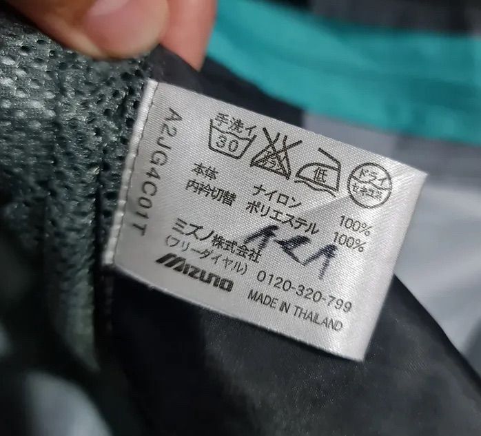 เสื้อแจ็คเก็ตกันฝน Mizuno Bergtech EX (ของแท้) สภาพสวย ไซส์ S รูปที่ 5