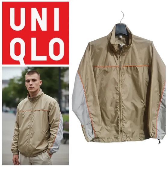 ไม่ระบุ อื่นๆ อื่นๆ อื่นๆ เสื้อแจ็คเก็ต Uniqlo ลุคสปอร์ต สีสวยสภาพดี ไซส์ M