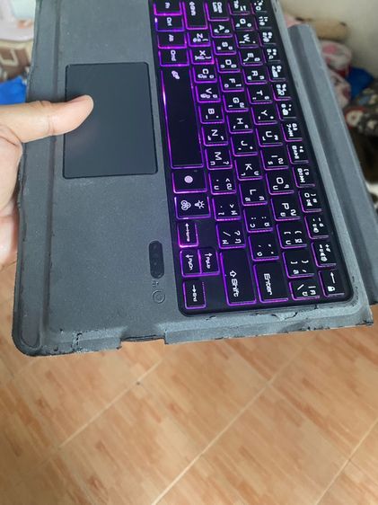 ขายคีย์บอร์ดบลูทูธไร้สายพร้อมทัชแพด Bluetooth Keyboard with Trackpad รูปที่ 2