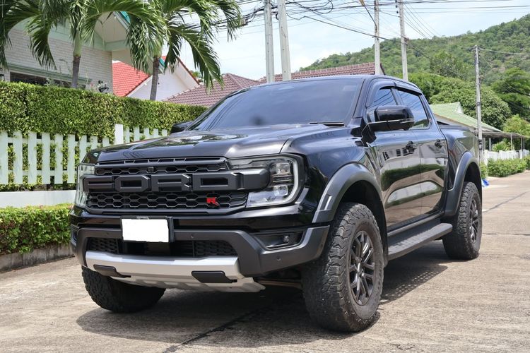 Ford Ranger 2023 Raptor 3.0L V6 Twin-Turbo EcoBoost 4x4 Pickup เบนซิน เกียร์อัตโนมัติ ดำ