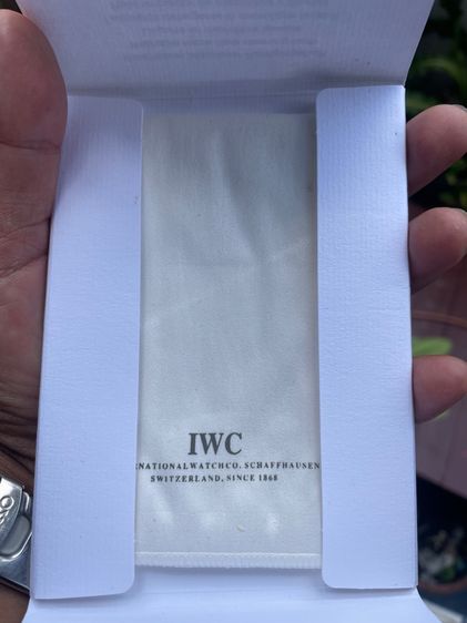 ผ้าเช็ดนาฬิกาIWC  รูปที่ 2