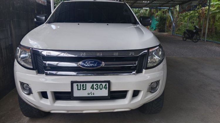 รถ Ford Ranger 2.2 Hi-Rider XLT สี ขาว