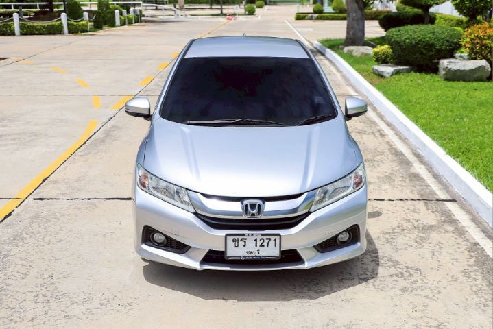 Honda City 2015 1.5 Sv Plus i-VTEC Sedan เบนซิน ไม่ติดแก๊ส เกียร์อัตโนมัติ บรอนซ์เงิน รูปที่ 3