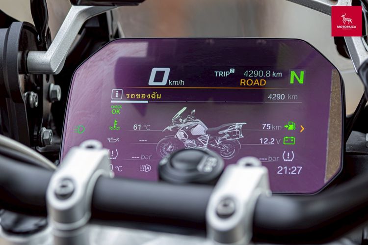 Bmw R1250GSA TripleBlack ปี2022 มือเดียว วิ่ง4,200Km. รถใหม่มาก รูปที่ 5