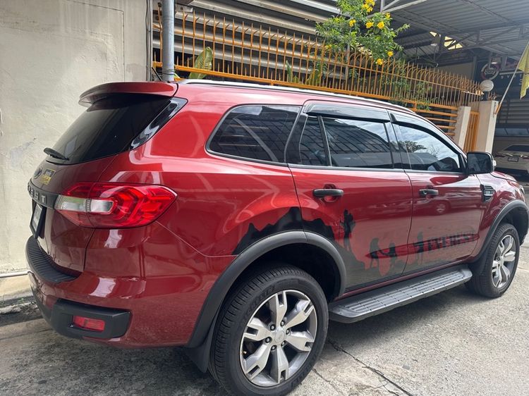 Ford Everest 2017 2.2 Titanium Utility-car ดีเซล ไม่ติดแก๊ส เกียร์อัตโนมัติ แดง รูปที่ 4