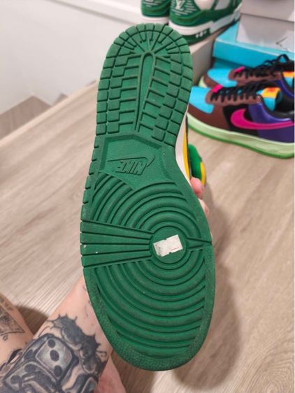 รองเท้าผ้าใบ Nike Dunk Low "Brazil" รูปที่ 5