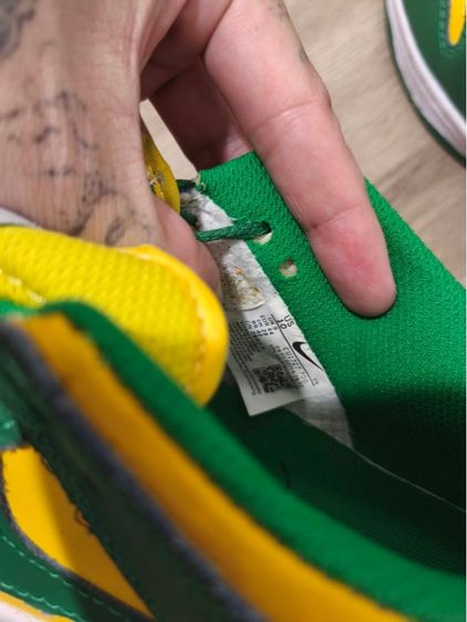 รองเท้าผ้าใบ Nike Dunk Low "Brazil" รูปที่ 4