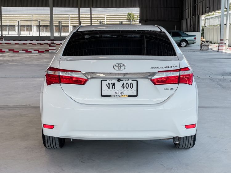Toyota Corolla 2014 1.6 Sedan เบนซิน ไม่ติดแก๊ส เกียร์อัตโนมัติ ขาว รูปที่ 4