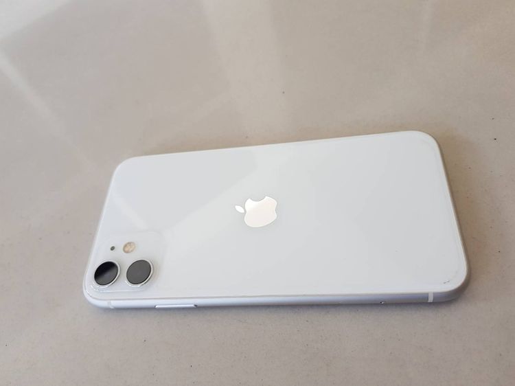 ขายมือถือไอโฟน11 iPhone 11 สีขาว 64gb สภาพสวย มีกล่อง สายชาร์จ สนใจคุยได้ครับ นัดดู-รับของได้ที่ พัทยา หรือ พัทยาจัดส่งฟรี รูปที่ 4