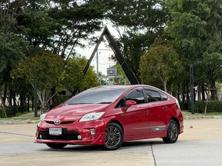 ขาย PRIUS 1.8 TRD sportivo สีแดง ปี13 รถสภาพดีไม่มีชน แบตไฮบริดเปลื่ยนศูนย์ปี22 เครื่องเกียร์ช่วงล่างดี ประวัติศูนย์ตลอด ภายในสะอาดใหม่สวย