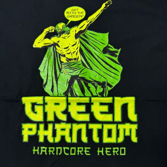 เสื้อยืด Green Phantom Hardcore Hero Size M รูปที่ 2
