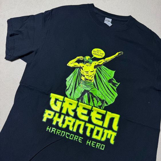เสื้อยืด Green Phantom Hardcore Hero Size M รูปที่ 4