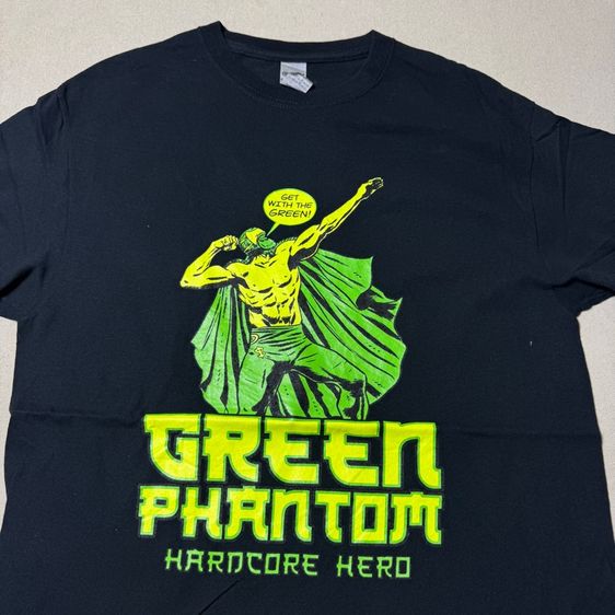 เสื้อยืด Green Phantom Hardcore Hero Size M รูปที่ 3