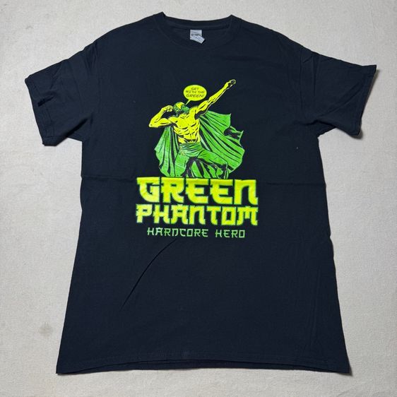 เสื้อยืด Green Phantom Hardcore Hero Size M