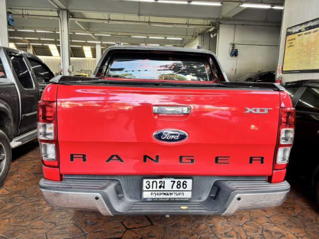 Ford Ranger 2014 2.2 Hi-Rider XLT Pickup ดีเซล เกียร์อัตโนมัติ แดง รูปที่ 4