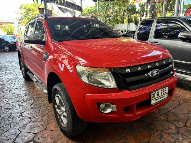 Ford Ranger 2014 2.2 Hi-Rider XLT Pickup ดีเซล เกียร์อัตโนมัติ แดง รูปที่ 3