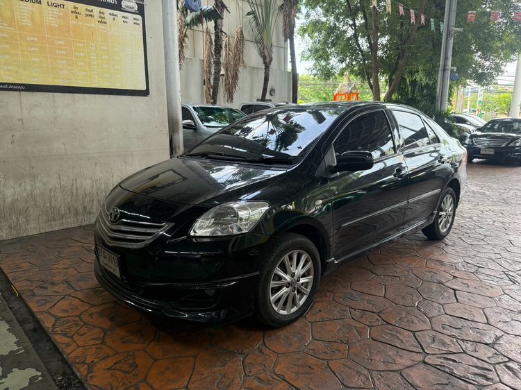 Toyota Vios 2010 1.5 E Sedan เบนซิน ไม่ติดแก๊ส เกียร์อัตโนมัติ ดำ