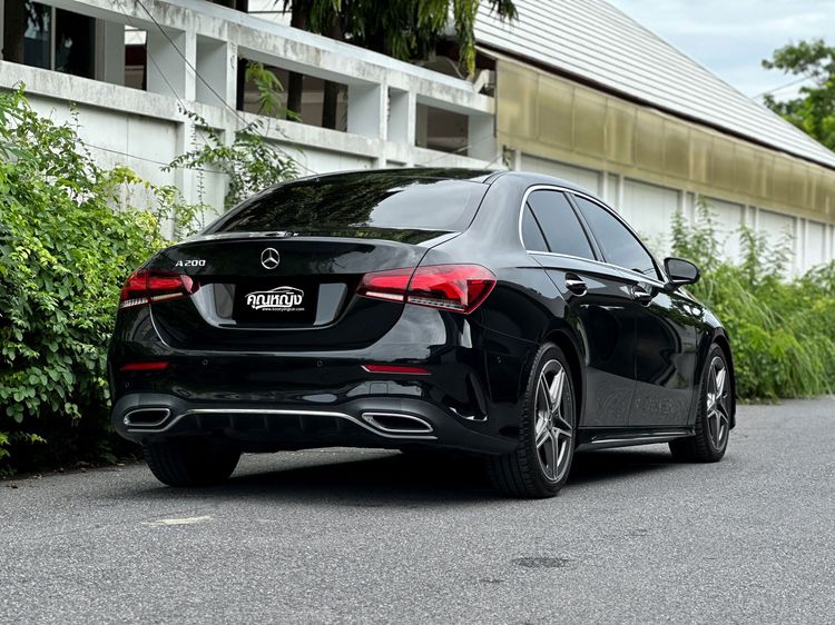 Mercedes-Benz A-Class 2020 A200 Sedan เบนซิน ไม่ติดแก๊ส เกียร์อัตโนมัติ ดำ รูปที่ 2