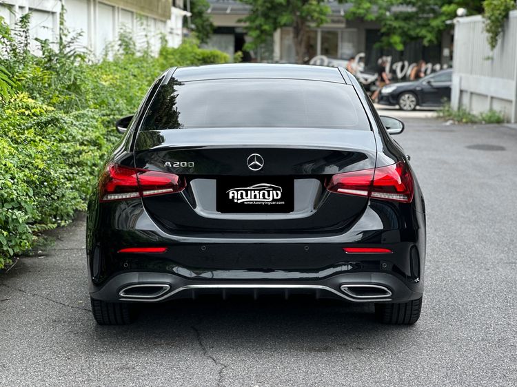 Mercedes-Benz A-Class 2020 A200 Sedan เบนซิน ไม่ติดแก๊ส เกียร์อัตโนมัติ ดำ รูปที่ 4