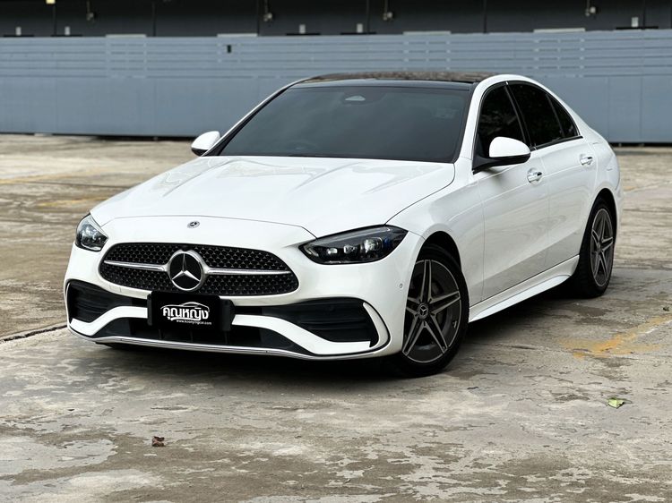 รถ Mercedes-Benz C-Class C350e สี ขาว
