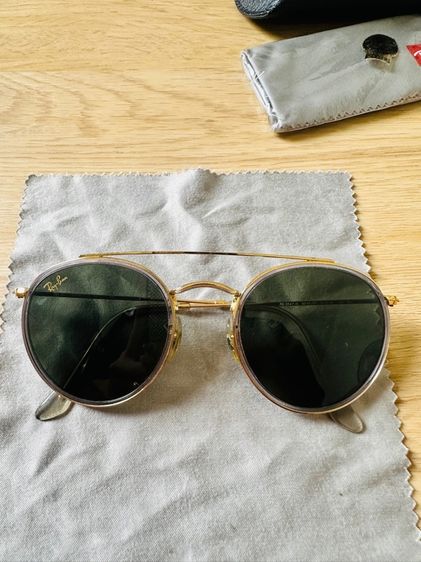 Ray-Ban Round Double size 51 แว่นตากันแดด รูปที่ 4