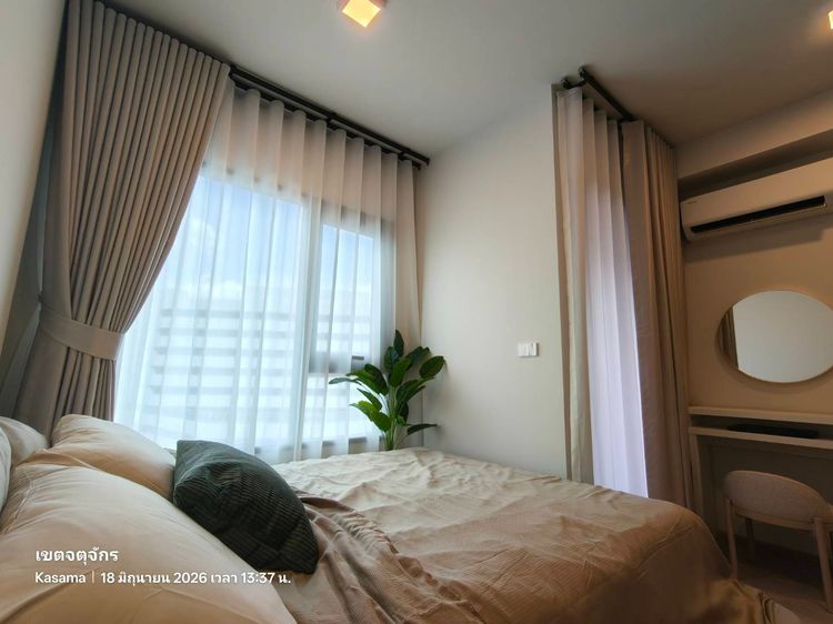 SC ASSET ไม่อนุญาต ตกแต่งครบ 2026 Cobe Kaset-Sripathum เช่า16900 Studio พร้อมเข้าอยู่ สิ่งอำนวยความสะดวกครบครัน รูปที่ 4