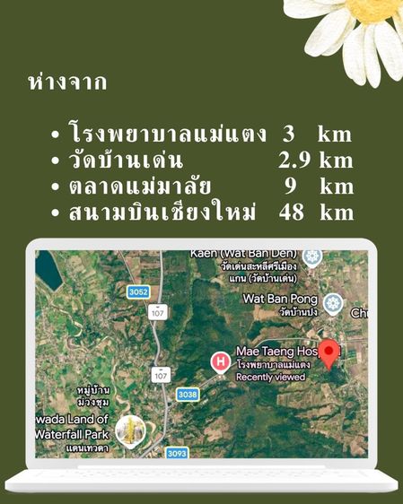 ไม่มี สร้างเสร็จก่อน 2010 บ้านพร้อมที่ดิน จ.เชียงใหม่ รูปที่ 3