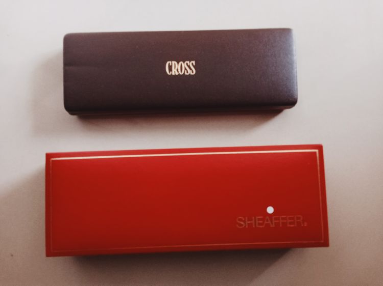 Cross and Sheffer ball pen 2 sets  