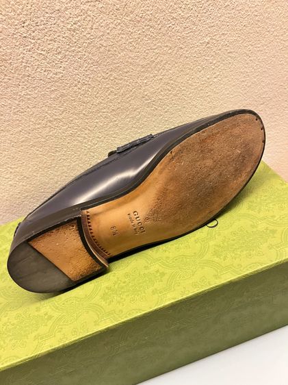 Gucci Kaveh Leather Horsebit Loafer รูปที่ 5