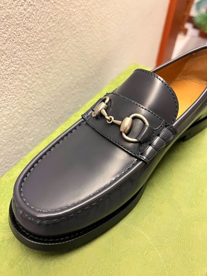 Gucci Kaveh Leather Horsebit Loafer รูปที่ 14