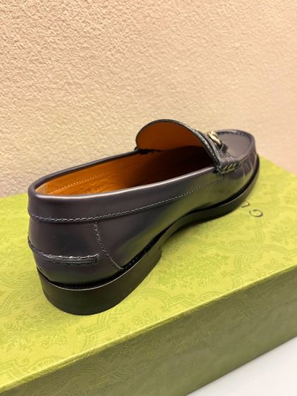 Gucci Kaveh Leather Horsebit Loafer รูปที่ 8