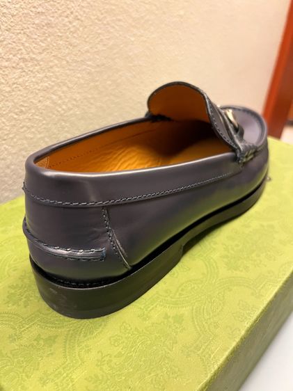 Gucci Kaveh Leather Horsebit Loafer รูปที่ 13