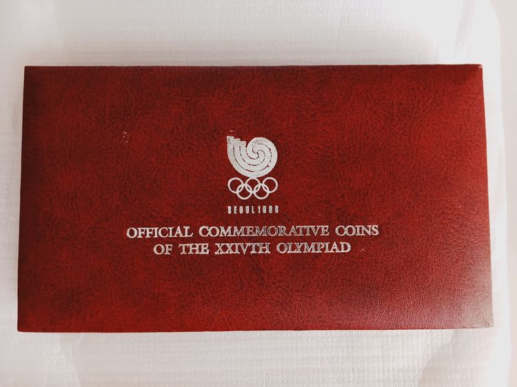 Summer Olympic 1988 official  commemorate coins รูปที่ 2