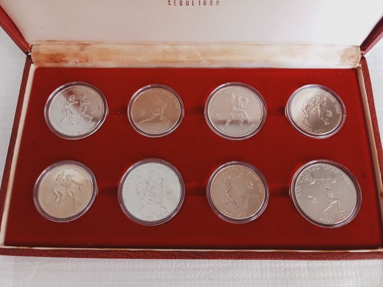 Summer Olympic 1988 official  commemorate coins รูปที่ 3
