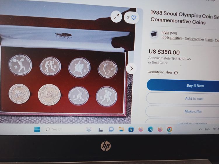 Summer Olympic 1988 official  commemorate coins รูปที่ 9
