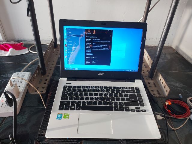 โน๊คบุ๊ค acer i5เจน แบตเสียเสียบสายเล่นได้ 1500.-
