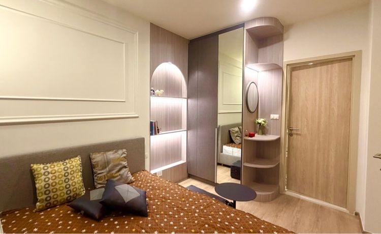 ตกแต่งครบ Noble Development 2024 ไม่อนุญาต ไม่ใช่ new 1-bed condominium for rent Rama9 Junction รูปที่ 2