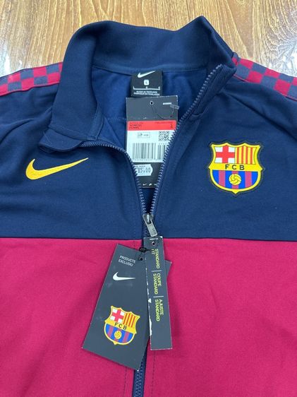 NIKE I96 FC BARCELONA 2019-2020 JACKET TRACK SOCCER FOOTBALL รูปที่ 2