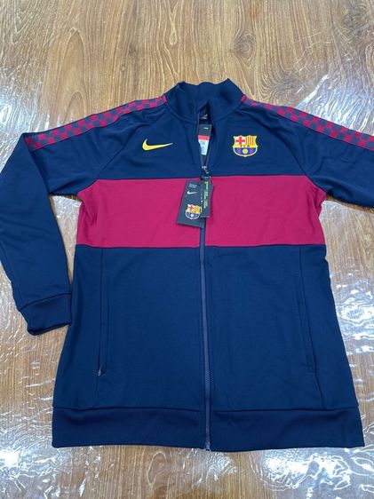 ผู้หญิง นำเงินเข้ม ชุดฟุตบอล NIKE I96 FC BARCELONA 2019-2020 JACKET TRACK SOCCER FOOTBALL