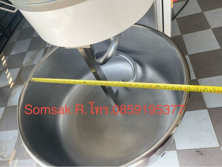 ขายเครื่องผสมแป้งตะขอเกี่ยวSpiral Mixer80 kg. แป้ง2.5กระสอบ BONGRAD  France  รูปที่ 7