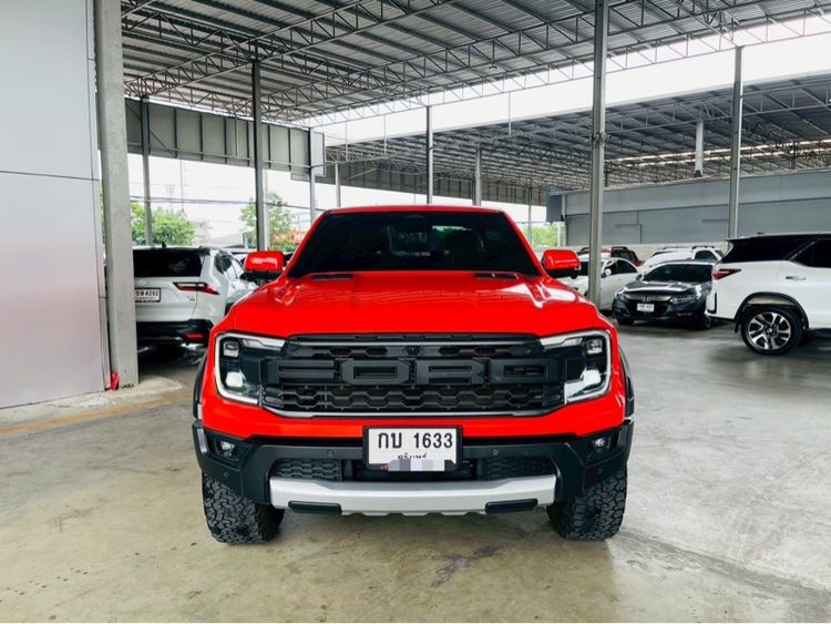 รถ Ford Ranger Raptor 3.0 4WD สี ส้ม