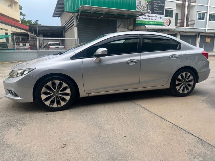Honda Civic 2012 1.8 E i-VTEC Sedan เบนซิน เกียร์อัตโนมัติ เทา รูปที่ 2