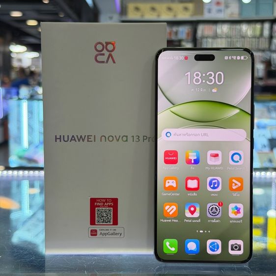 อื่นๆ 512 GB Huawei Nova13 Pro สีเขียว เครื่องศูนย์ สภาพสวยมากๆ จอ6.76นิ้ว แรม12รอม512 Kirin8000 กล้อง50ล้าน(3ตัว) ครบยกกล่อง🔥🔥