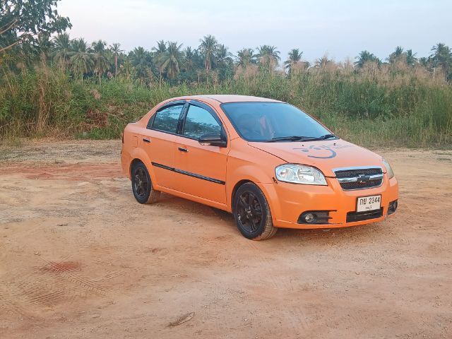 Chevrolet Aveo 2007 1.6 LSX เบนซิน LPG เกียร์อัตโนมัติ ส้ม รูปที่ 3