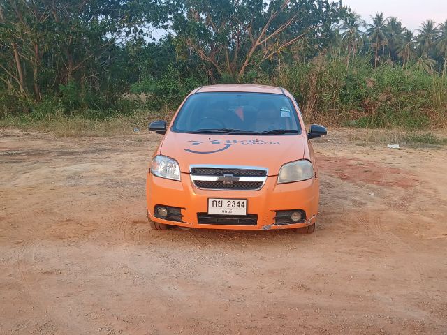 Chevrolet Aveo 2007 1.6 LSX เบนซิน LPG เกียร์อัตโนมัติ ส้ม รูปที่ 4