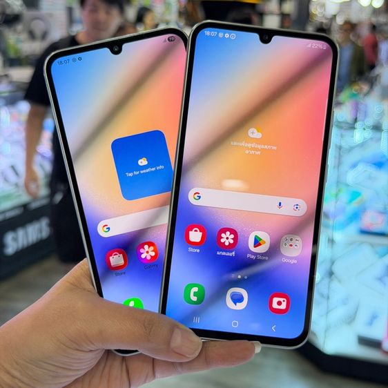 Samsung A34 5G 256GB สีเงิน เครื่องศูนย์ สภาพสวยมากๆ จอ6.6นิ้ว แรม8รอม256 Dimensity1080 กล้อง48ล้าน(3ตัว)🔥🔥