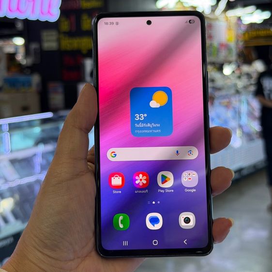 Samsung A53 5G สีดำ เครื่องศูนย์ สภาพสวยมากๆ จอ6.5นิ้ว แรม8รอม128 กล้อง64ล้าน(4ตัว)🔥🔥