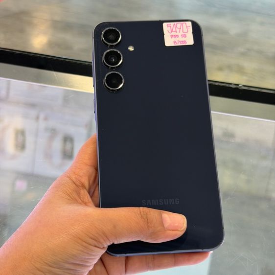 Samsung A55 5G สีดำ เครื่องศูนย์ สภาพสวยมาก จอ6.6นิ้ว แรม8รอม128 กล้อง50ล้าน(3ตัว) รูปที่ 2